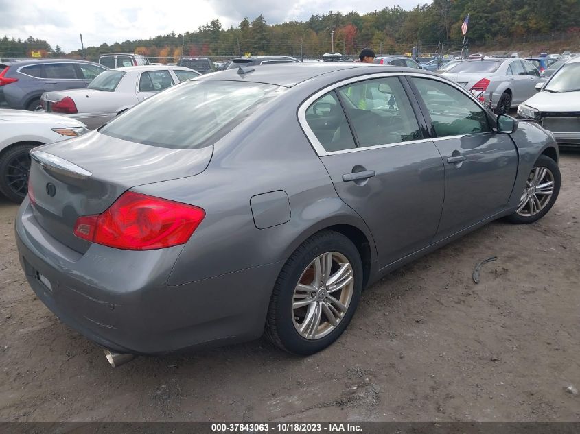 2013 INFINITI G37 SEDAN X JN1CV6ARXDM766172