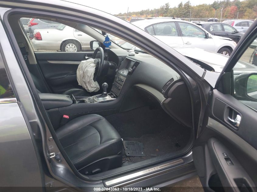 2013 INFINITI G37 SEDAN X JN1CV6ARXDM766172