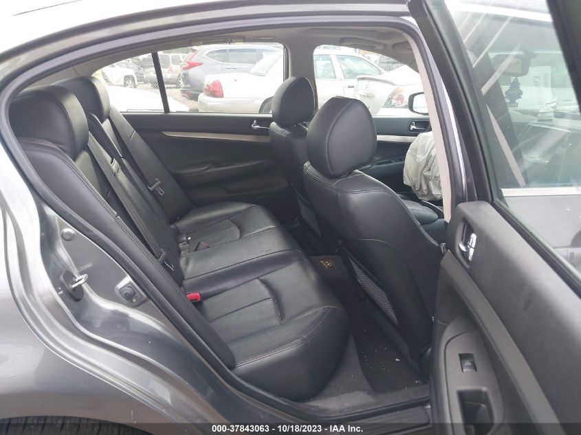 2013 INFINITI G37 SEDAN X JN1CV6ARXDM766172