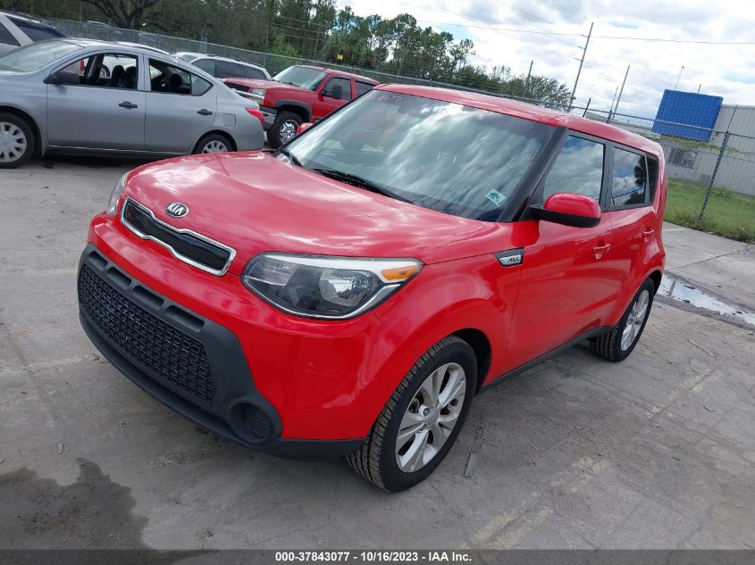 2015 KIA SOUL + - KNDJP3A57F7766805