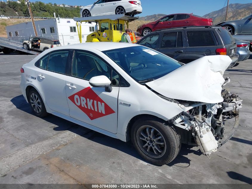 2021 TOYOTA COROLLA HYBRID LE - JTDEAMDE0MJ033712