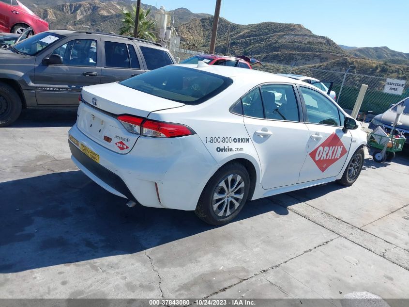 2021 TOYOTA COROLLA HYBRID LE - JTDEAMDE0MJ033712