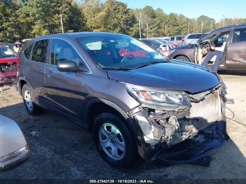 2015 HONDA CR-V LX - 5J6RM4H33FL066450