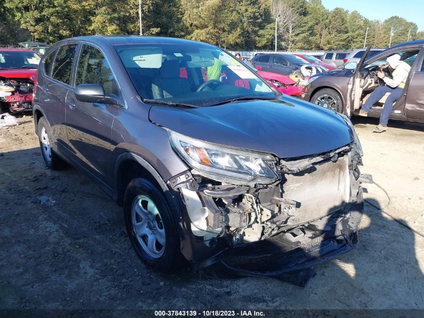 2015 HONDA CR-V LX - 5J6RM4H33FL066450