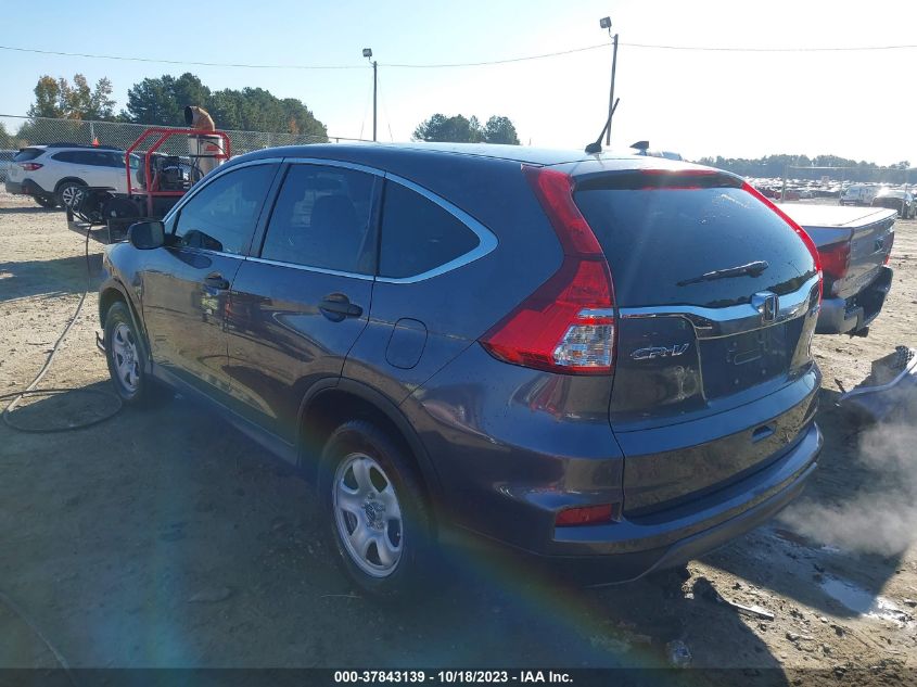 2015 HONDA CR-V LX - 5J6RM4H33FL066450