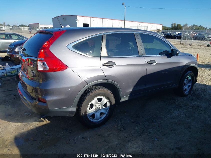 2015 HONDA CR-V LX - 5J6RM4H33FL066450