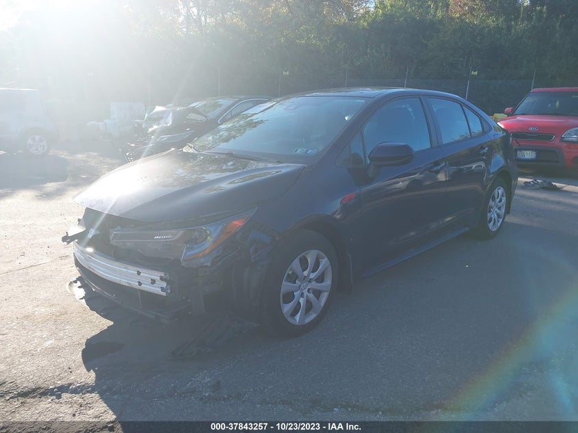 VIN 5YFEPRAE3LP090206 2020 TOYOTA COROLLA LE