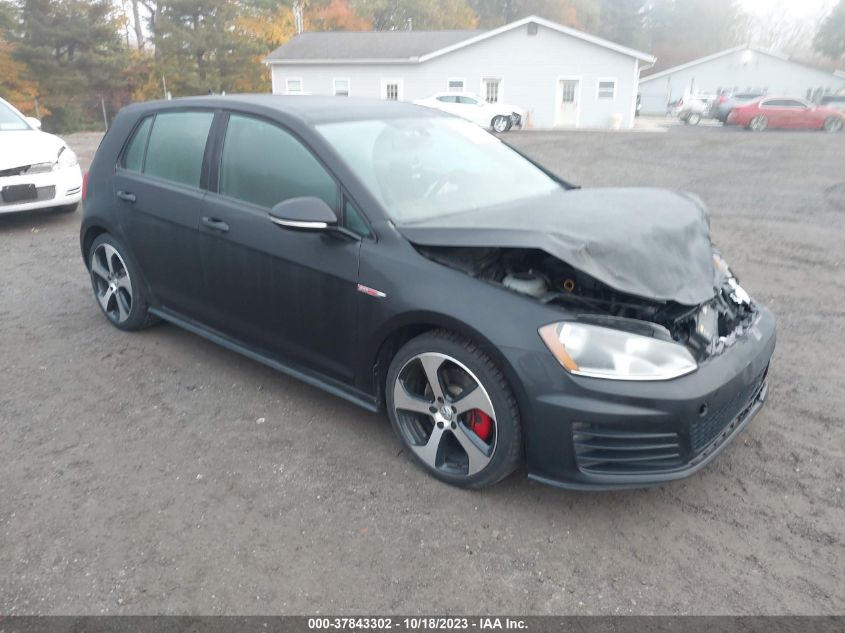2015 VOLKSWAGEN GOLF GTI SE - 3VW4T7AU6FM029010