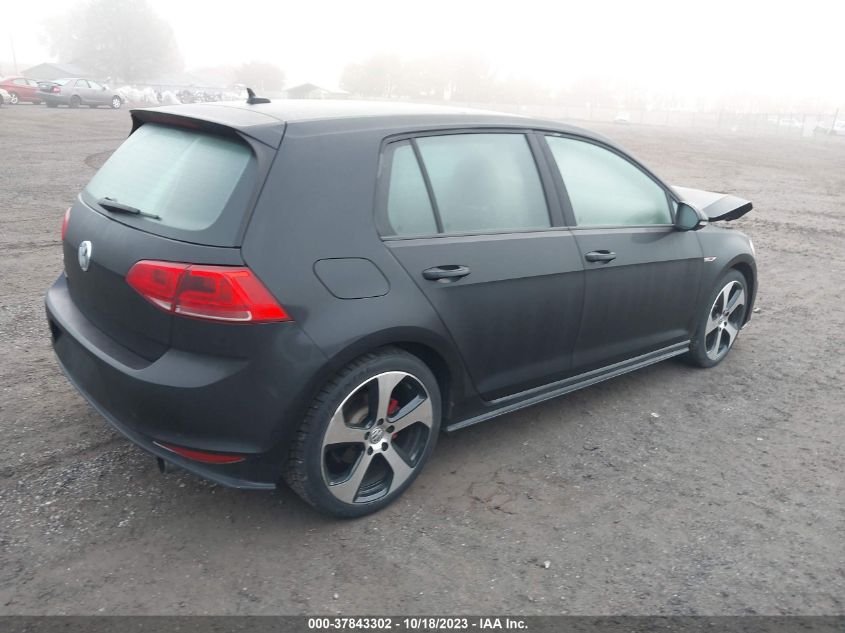 2015 VOLKSWAGEN GOLF GTI SE - 3VW4T7AU6FM029010