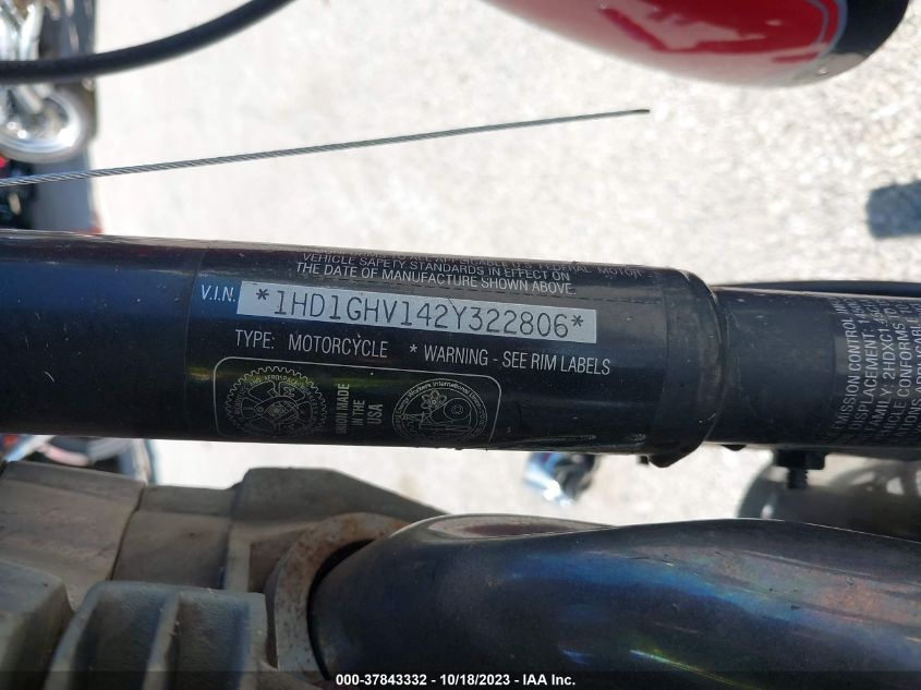 2002 HARLEY-DAVIDSON FXD - 1HD1GHV142Y322806