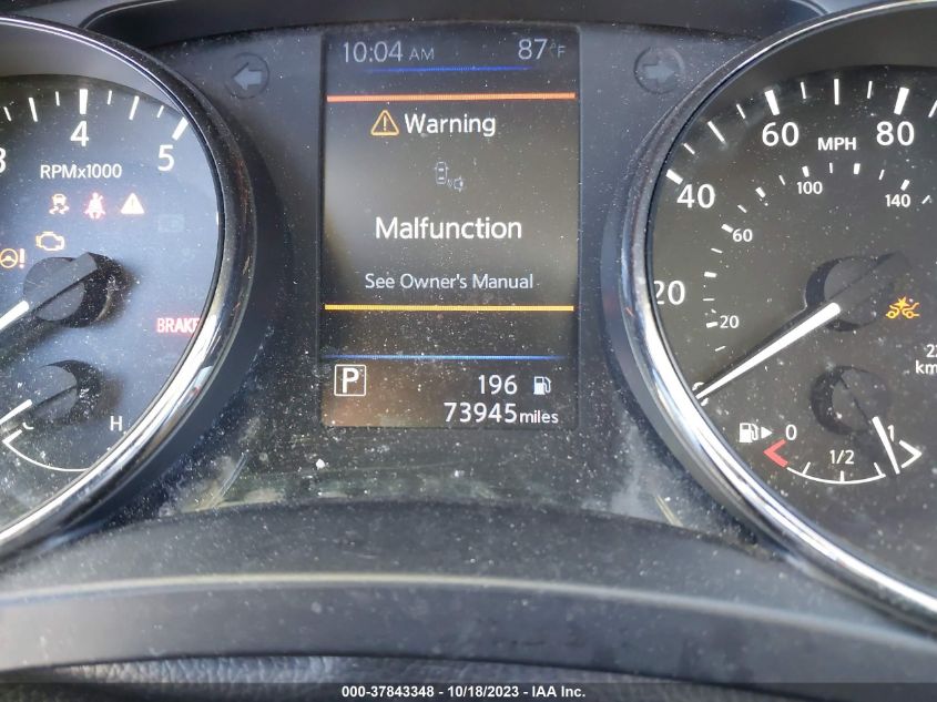 2019 NISSAN ROGUE SPORT S/SV/SL - JN1BJ1CP6KW530044