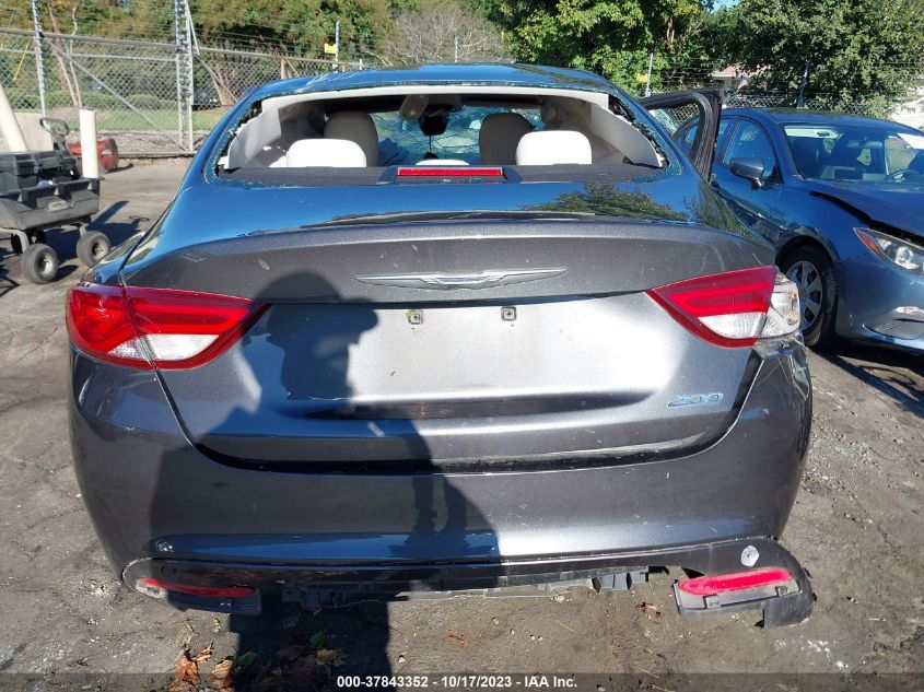 2015 CHRYSLER 200 LIMITED - 1C3CCCAB2FN588733