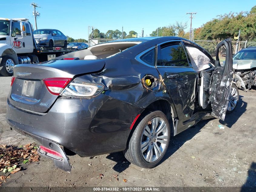 2015 CHRYSLER 200 LIMITED - 1C3CCCAB2FN588733