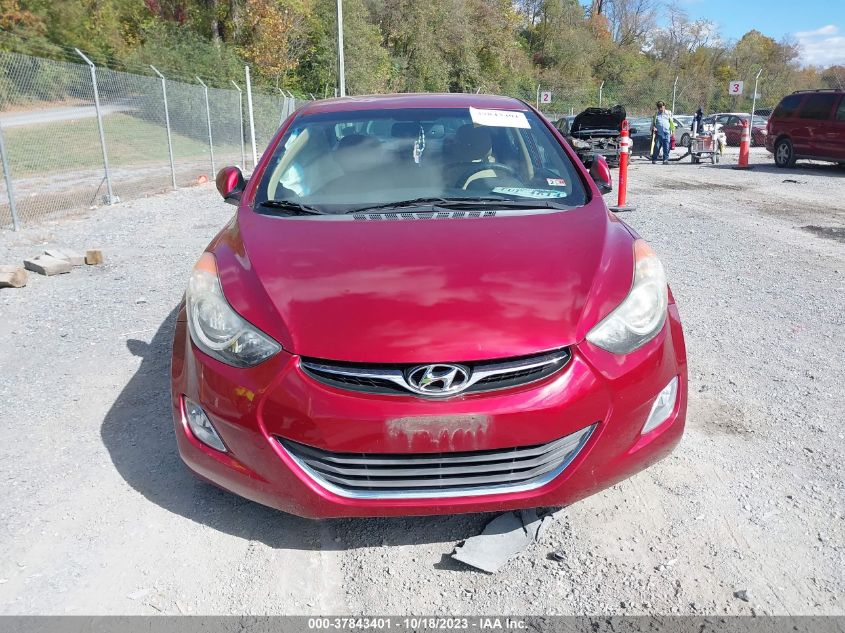2013 HYUNDAI ELANTRA GLS - 5NPDH4AE4DH445006