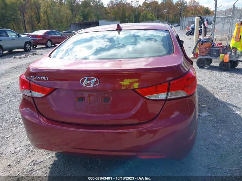 2013 HYUNDAI ELANTRA GLS - 5NPDH4AE4DH445006