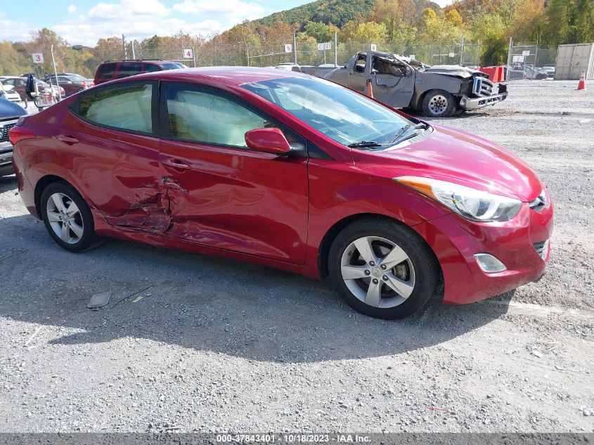 2013 HYUNDAI ELANTRA GLS - 5NPDH4AE4DH445006