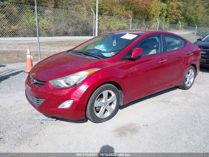 2013 HYUNDAI ELANTRA GLS - 5NPDH4AE4DH445006