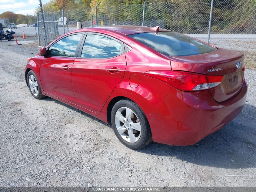 2013 HYUNDAI ELANTRA GLS - 5NPDH4AE4DH445006