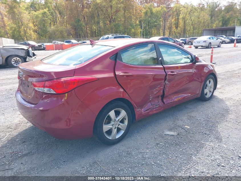 2013 HYUNDAI ELANTRA GLS - 5NPDH4AE4DH445006