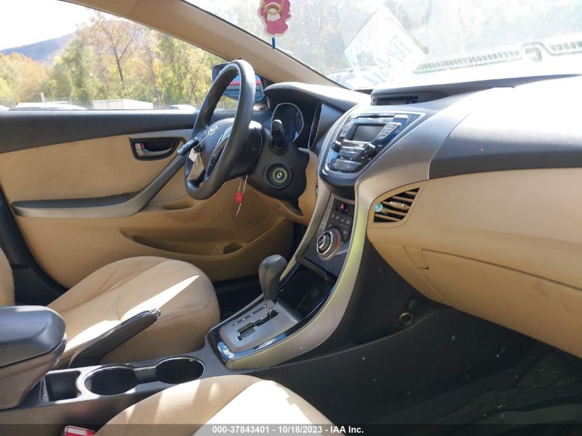 2013 HYUNDAI ELANTRA GLS - 5NPDH4AE4DH445006