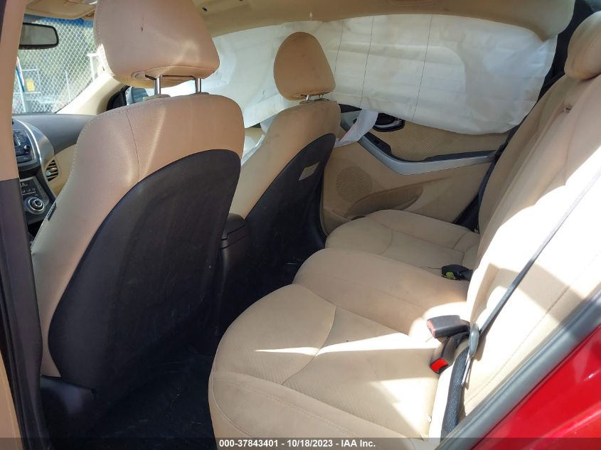 2013 HYUNDAI ELANTRA GLS - 5NPDH4AE4DH445006