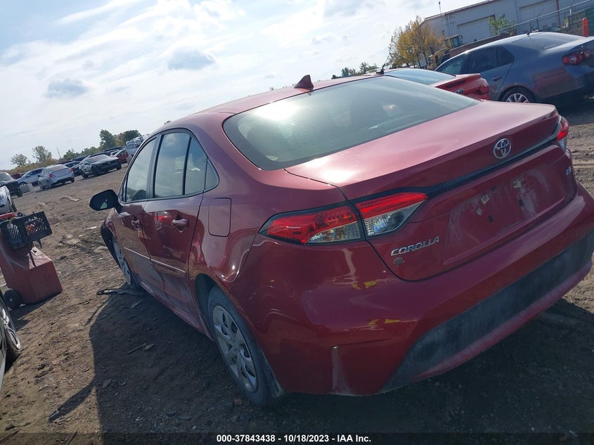 VIN JTDEPRAEXLJ008900 2020 TOYOTA COROLLA LE