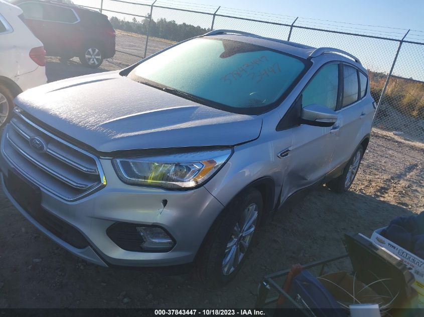 2017 FORD ESCAPE TITANIUM - 1FMCU0JD6HUC71910