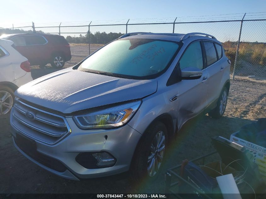 2017 FORD ESCAPE TITANIUM - 1FMCU0JD6HUC71910