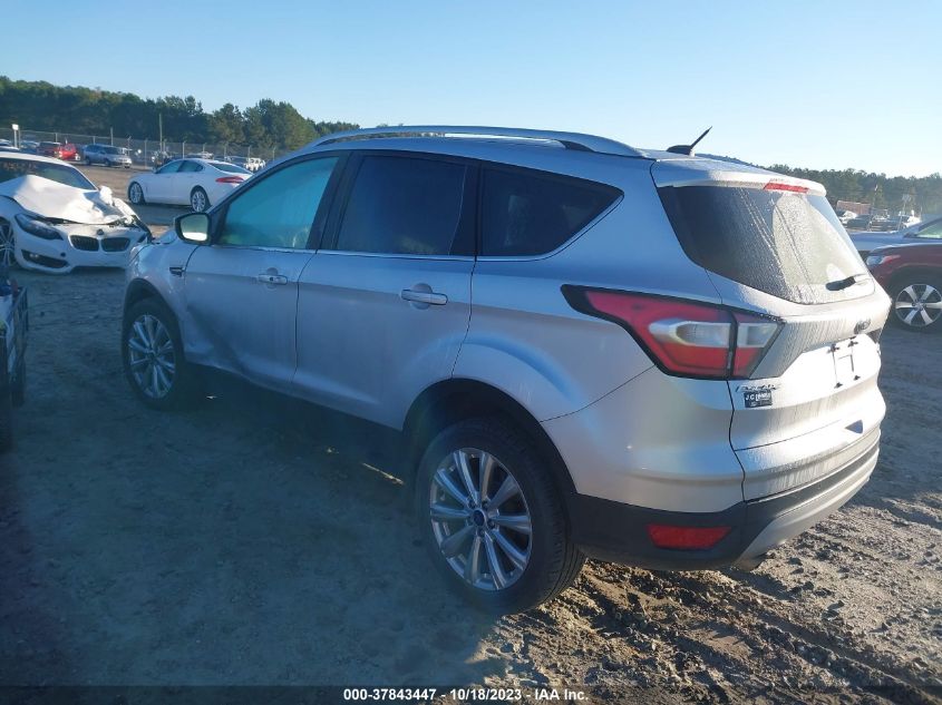 2017 FORD ESCAPE TITANIUM - 1FMCU0JD6HUC71910