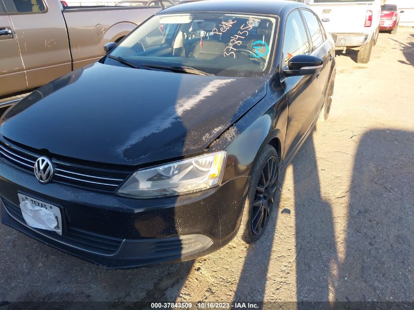 2013 VOLKSWAGEN JETTA SEDAN SE 3VWDX7AJ3DM256839