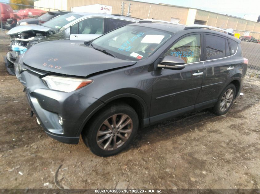 2016 TOYOTA RAV4 LIMITED - JTMDFREV5GD192706