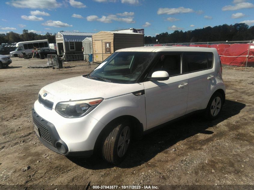 2014 KIA SOUL BASE - KNDJN2A22E7742612