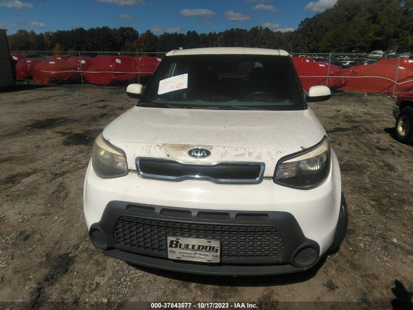 2014 KIA SOUL BASE - KNDJN2A22E7742612