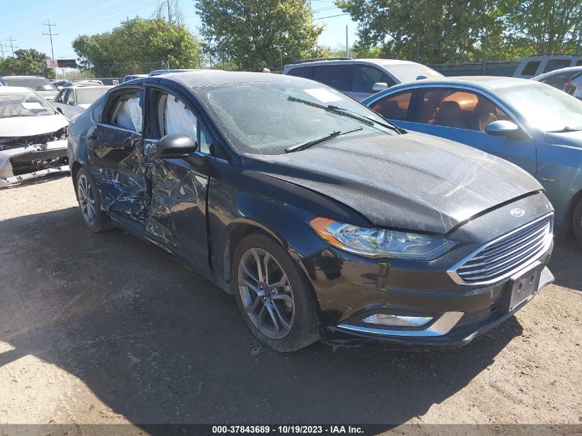 2017 FORD FUSION SE - 3FA6P0H70HR406675