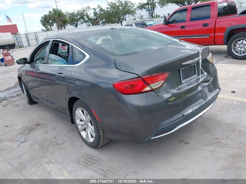 2015 CHRYSLER 200 LIMITED - 1C3CCCAB2FN596654