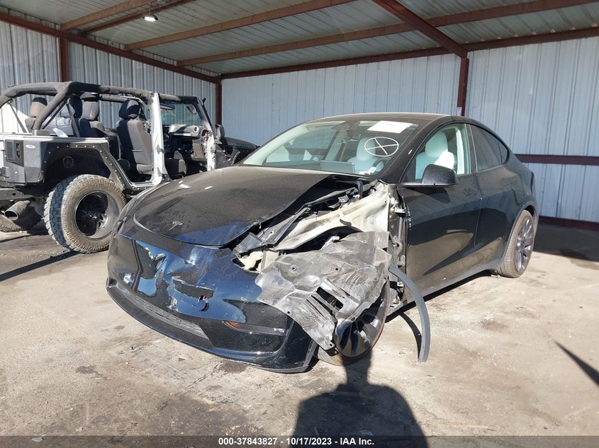 2022 TESLA MODEL Y U   U(VIN: 7SAYGDEF4NF554446