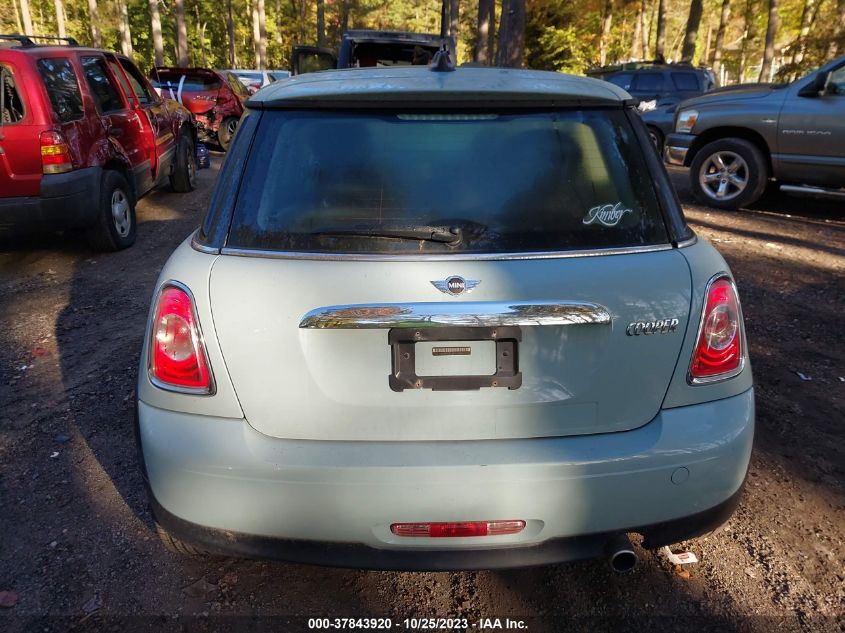 2013 MINI COOPER HARDTOP WMWSU3C59DT545153