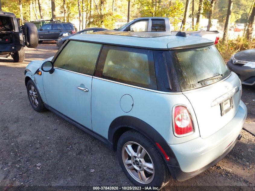 2013 MINI COOPER HARDTOP WMWSU3C59DT545153