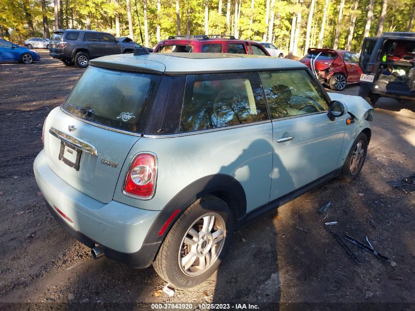 2013 MINI COOPER HARDTOP WMWSU3C59DT545153