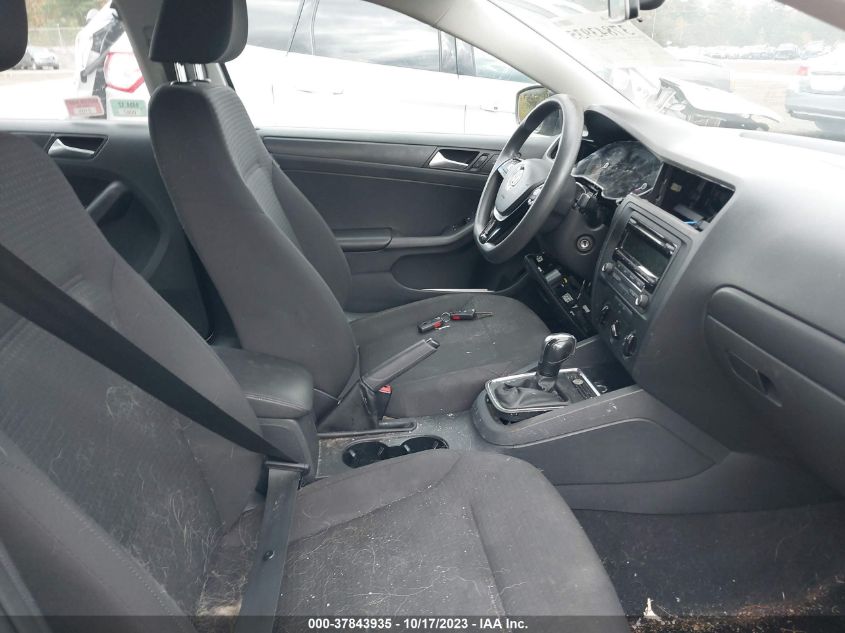 2015 VOLKSWAGEN JETTA SEDAN 2.0L S 3VW2K7AJ3FM228435