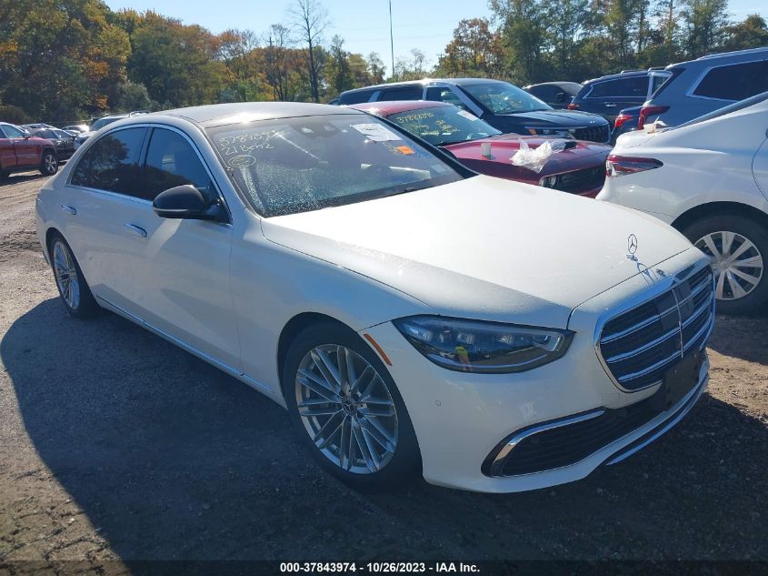 2021 MERCEDES-BENZ S 580 4MATIC - W1K6G7GB2MA041600