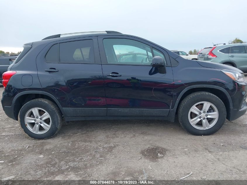 2022 CHEVROLET TRAX LT - KL7CJPSM3NB519295