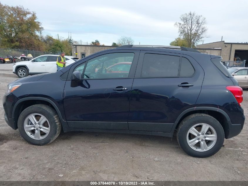 2022 CHEVROLET TRAX LT - KL7CJPSM3NB519295