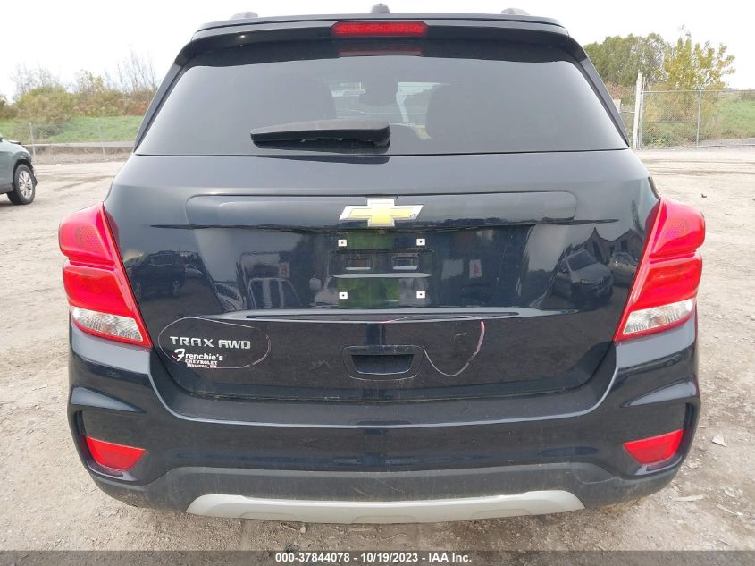 2022 CHEVROLET TRAX LT - KL7CJPSM3NB519295