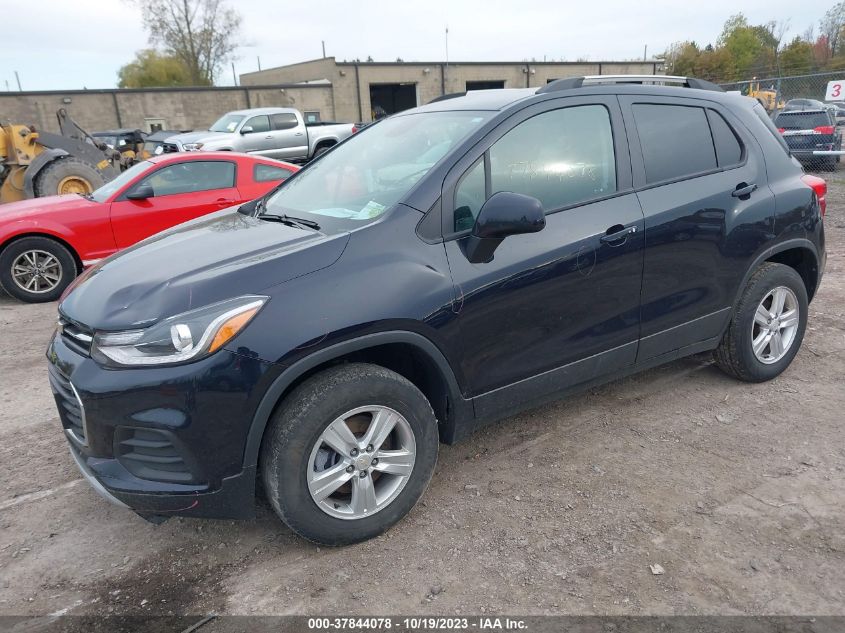 2022 CHEVROLET TRAX LT - KL7CJPSM3NB519295