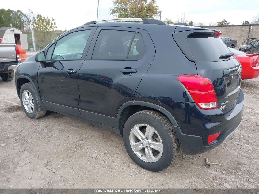 2022 CHEVROLET TRAX LT - KL7CJPSM3NB519295