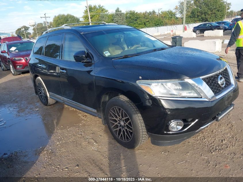 2014 NISSAN PATHFINDER PLATINUM - 5N1AR2MN9EC644836