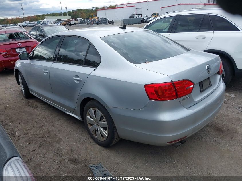 2014 VOLKSWAGEN JETTA SEDAN SE 3VWD17AJ3EM274776