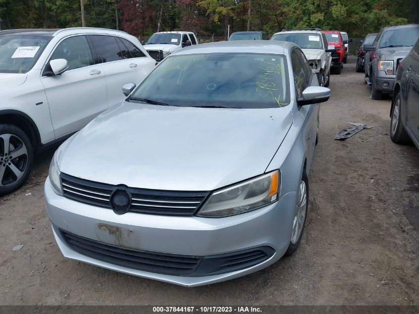 2014 VOLKSWAGEN JETTA SEDAN SE 3VWD17AJ3EM274776