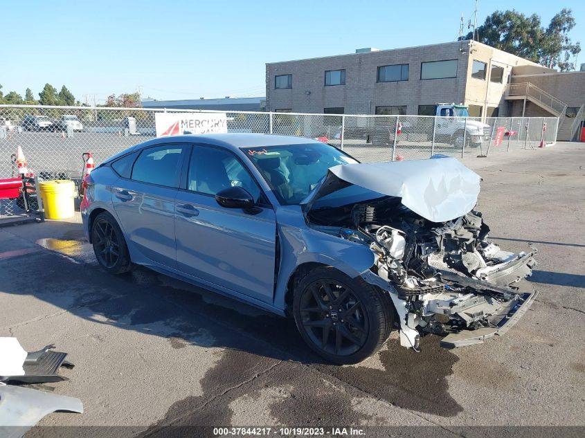19XFL2H80NE011599 HONDA CIVIC HATCHBACK SPORT 2022